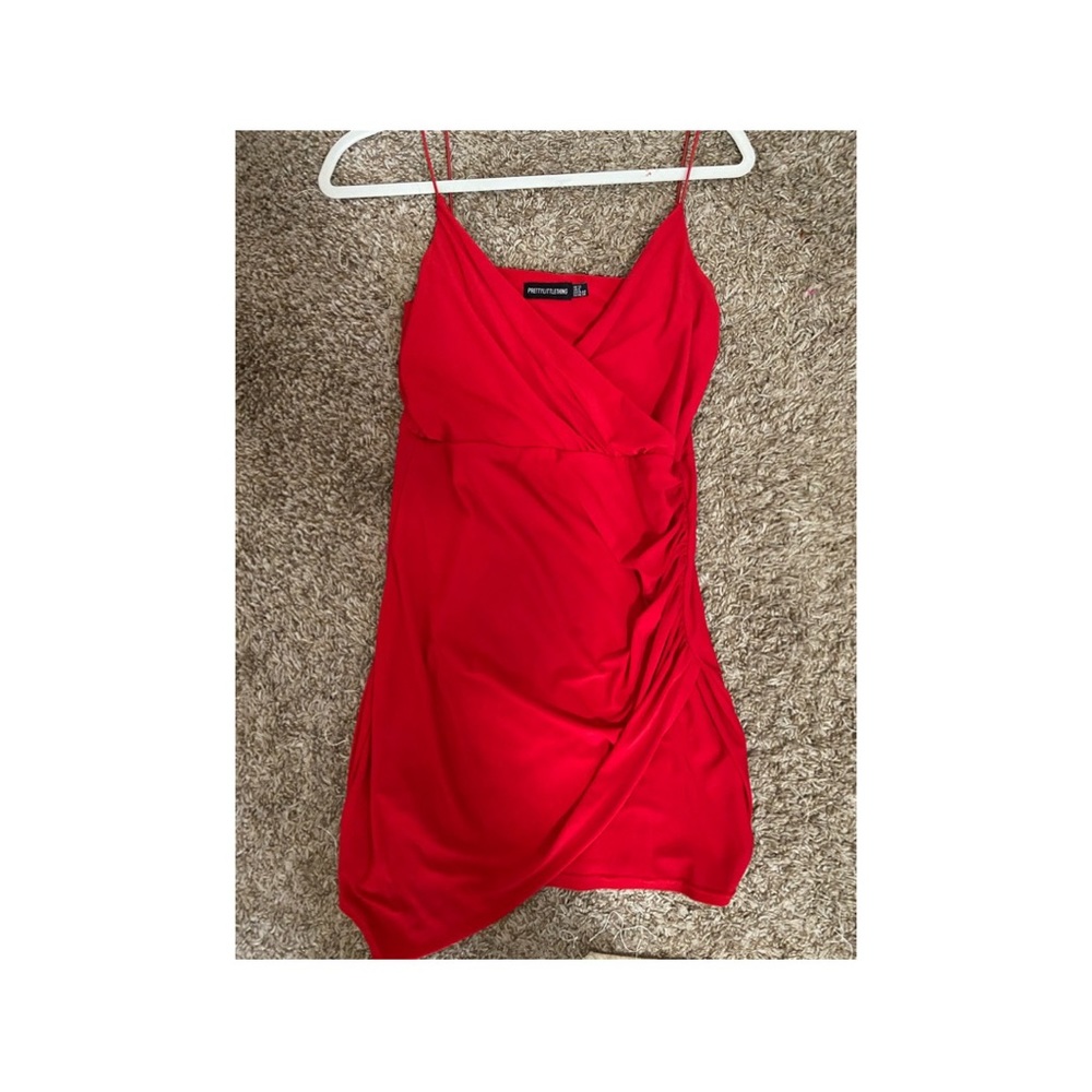 Pretty little thing red dress